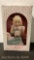 PRECIOUS MOMENTS MAY YOUR CHRISTMAS BE DELIGHTFUL FIGURINE STOCKING HANGER W LIGHTS