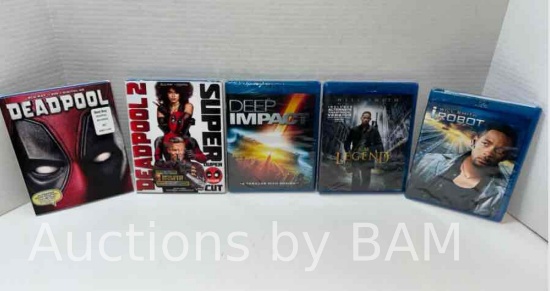 NEW VARIOUS BLU RAY MOVIE TITLES