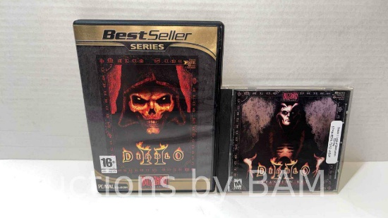 DIABLO II FOR PC MAC CD-ROM AND DIABLO II EXPANSION SET LORD OF DESTRUCTION