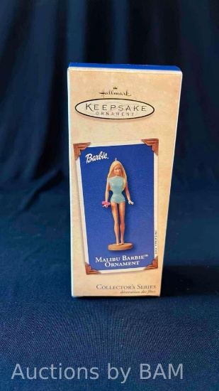 HALLMARK KEEPSAKE MALIBU BARBIE ORNAMENT