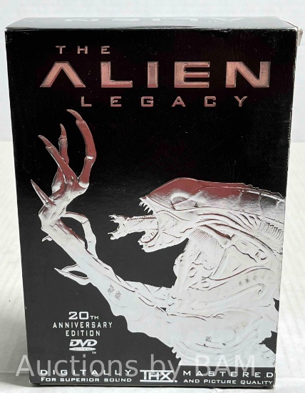 THE ALIEN LEGACY 20TH ANNIVERSARY DIGITALLY REMASTERED THX 4 DVD MOVIES SET