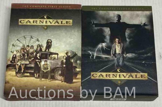 CARNIVALE DVD SET SEASON 1 AND 2