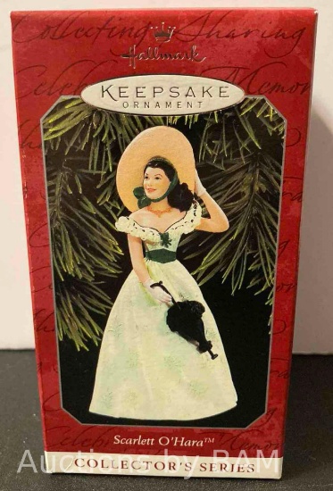 NEW HALLMARK KEEPSAKE SCARLETT O.HARA GONE WITH THE WIND COLLECTORS SERIES ORNAMENT