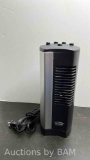 SEVILLE CLASSICS ULTRA SLIM 3 SPEED OSCILLATING DESK TOWER FAN 12.75in MODEL 10190B