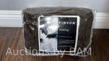 PINZON MICROTEC THROW BLANKET ESPRESSO STYLE B000QIYVHO 50in X 60in