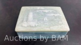 DESIGN GIFTS INTL SOAPSTONE LIGHTHOUSE TRINKET BOX