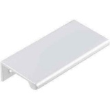 10 PACK ELEMENTS BY HARDWARE RESOURCES BRUSHED CHROME EDGE PULL CABINET HANDLE A5003BC MSRP 50.00