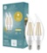 GE LED+ Dusk to Dawn LED Light Bulbs, 60 Watt, Soft White, Candle Bulbs