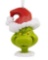Hallmark Dr. Seusss How the Grinch Stole Christmas! Grinch in Santa Hat Christmas Ornament