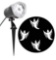 Halloween Whirl-a-Motion Ghost LED Projector Lights by Lightshow Brand Outdoor Dcor, 11.5 in