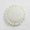 Fuzzy Ball Round Pillow