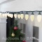 100-Count Warm White LED Diamond-Cut C9 Christmas Lights with Green Wire, 59.6 ft, Holiday Time