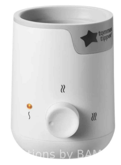 Tommee Tippee Easi-Warm Electric Bottle and Food Pouch Warmer, Automatic Timer