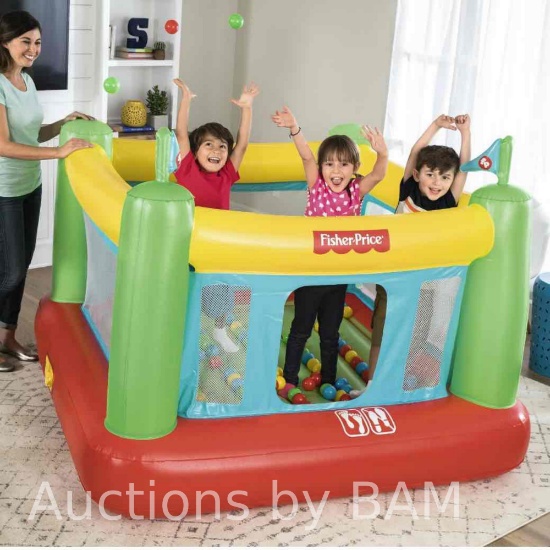 Fisher-Price Indoor Bouncer with Built-in Pump