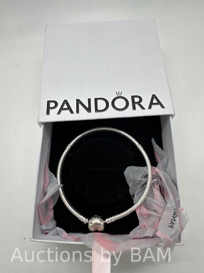 Moments Heart Clasp Snake Chain Bracelet - Charm Bracelet - Compatible Moments Charms
