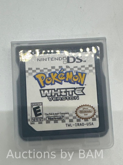 Pokemon White 1 Version for Nintendo DS NDS 3DS US Game Card
