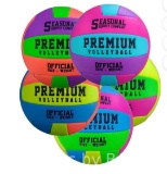 Seasonal Supply Co. Premium Volleyball Official Size/Weight Assorted Colors