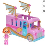 Royale High Bus & Glam Closet - (1) Exclusive Doll, On-the-Go Glam Closet, Moveable Wings