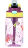Contigo Kids Water Bottle with Redesigned AUTOSPOUT Straw, 14 oz, Grape Forest Haven
