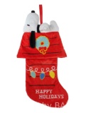 Snoopy 3D Plush Christmas Stocking