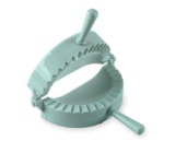 3 pieces Cromper Pocket Pie Press, 6 x 3 inch, Sea Glass