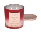Better Homes & Gardens Candy Cane and Cream Scented 2-Wick 12oz Metallic Ombre Jar Candle