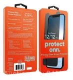 onn. iPhone 12 / 12 Pro Corning Privacy Glass Screen Protector