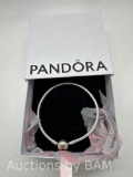 Moments Heart Clasp Snake Chain Bracelet - Charm Bracelet - Compatible Moments Charms