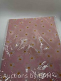 Tissue Paper Pink and White Daisy