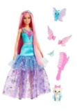 Barbie Doll with 2 Fantasy Pets, Barbie Malibu from Barbie a Touch of Magic