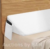 YEERSWAG King Size 76x12x6 Bed Wedge Pillow,Mattress Filler Headboard Pillow,Bed Filler Support F...