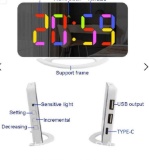 Extra Loud Alarm Clock for Heavy Sleeper with Bed Shaker for Hard of Hearing Deaf,Plug in Bedroom