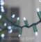 240-Count Cool White LED Dome Christmas Lights with Green Wire, 49.1, Holiday Time
