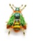 Belagio Rhinestone Metal Brooch, Hornet, Jewel Tone, 1 Piece- Sewing Fasteners