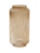 Better Homes & Gardens 10 inch Ribbed Glass Vase, Champagne