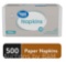 Great Value Disposable Paper Napkins, White, 500 Count
