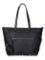 Time and Tru Womens Frankie Nylon Tote Bag, Black