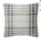 My Texas House Aurelia Black Plaid Cotton Decorative Pillow Cover
