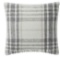My Texas House Aurelia Black Plaid Cotton Decorative Pillow Cover