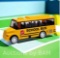 School Bus Model Alloy Car Model Alloy Toy Car Car Ornament Boys Toy Car Sprint Car 1:24 Kids Car
