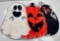 Fall Bath Mat Ghost Pumpkin Black Cat Mat Rug for Bathroom