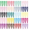 Janrevotw Girls Hair Clips, Non-Slip Metal Press Button Hair Clips For Kids Teenage Women Hair Cl...