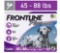 Frontline Plus for Dogs Flea and Tick Treatment Large Dog 45-88 lbs Purple Box 8 Count