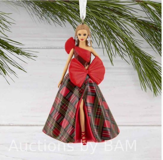 Hallmark Mattel Holiday Barbie 2024 Christmas Ornament