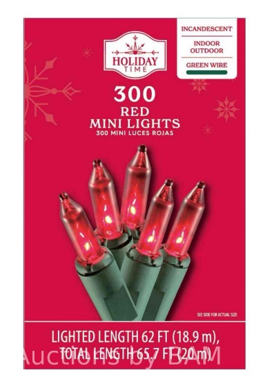 300 MINI RED LIGHT WITH GREEN WIRE