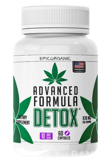 Epic Organic Advanced THC Detox, Fast Acting Detoxifying Strength, Urinary Tract Cleanse, Bladder