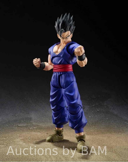 Bibicat S.H. Figuart Ultimate Gohan Action Figure, 5.51 Inches, Black, No Batteries, Adult Collec...
