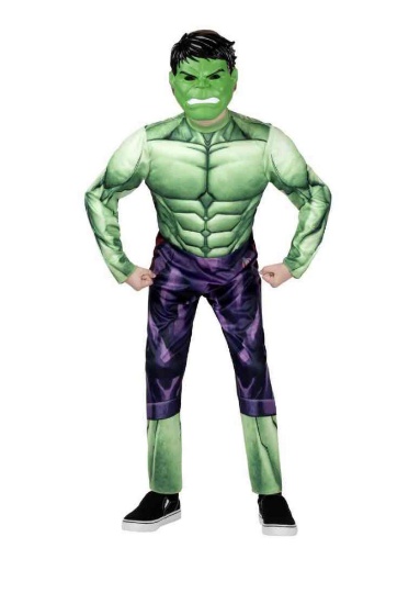 MARVEL Hulk Official Boys Youth Halloween Costume