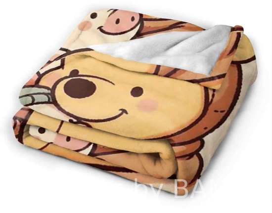 Super soft Winnie The Pooh blanket comfortable blanket suitable for sofa office bed car comfortable