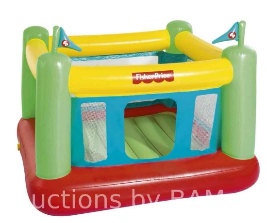 Fisher-Price Indoor Bouncer with Built-in Pump